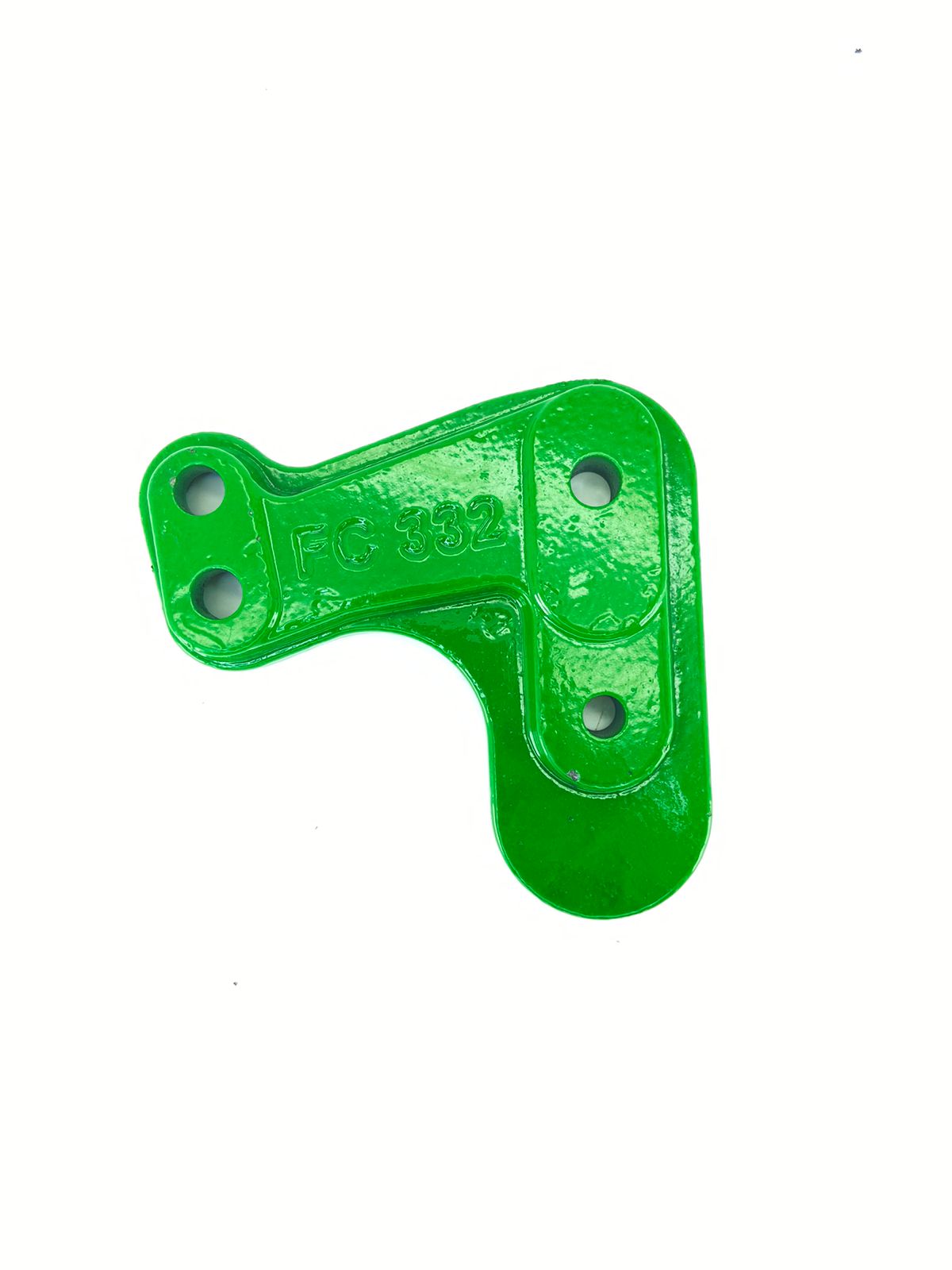 Z2453 - SUPORTE DA HASTE DO SULCATOR ESQUERDO - CQ54957 - JOHN DEERE